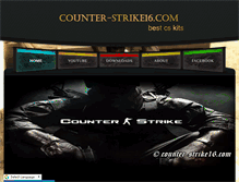 Tablet Screenshot of counter-strike16.com